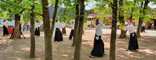  Cours aikido dojo de Bourg En Bresse A. Peyrache sensei 