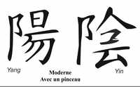 aïkido kanji Yin-Yang   au dojo de Lyon de Tassin 69
