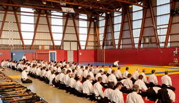 Aïkido stage annuel de Janvier les seifukus en Aïkido dojo de Lyon 69 Tassin