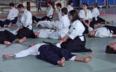 Ados  femmes du dojo dojo aikido de Lyon Tassin 69