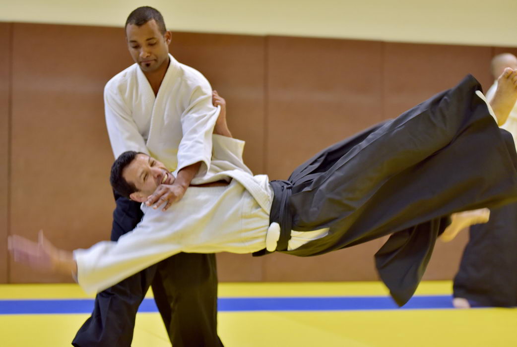 Aïkido David lyon 9 uchi deshi du dojo de Lyon 69 Tassin aikido un art martial de self défense