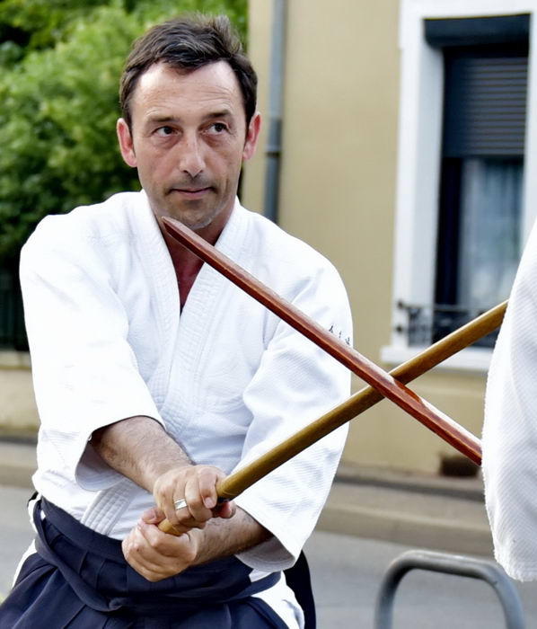 Aïkido Frank Daroit professeur à Villefranche s/S un art martial de self défense