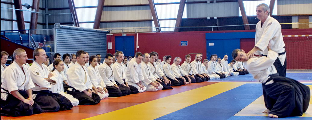 Aikido agglo lyon en stage  69 Tassin