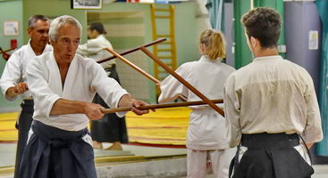 Aïkido photo Alain Peyrache sensei