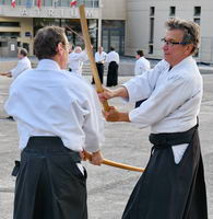 Aïkido photo Alain Peyrache sensei