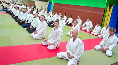 l’Aïkido au dojo de Tassin cours du soir adultes