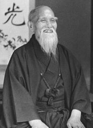 Biographie de Morihei Ueshiba le fondateur de l'aïkido art martial du Budo japonais Lyon 69 dojo de Tassin
