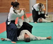 Femmes au dojo aikido de Lyon Tassin 69
