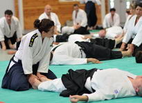 Tatamis en stage au dojo aikido de Lyon Tassin 69